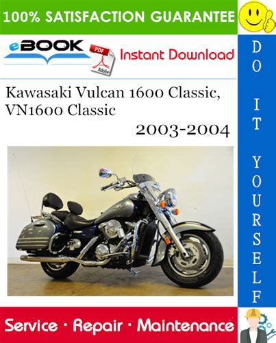 2003 2004 Kawasaki Vulcan 1600 Vn1600 Service Repair Manual