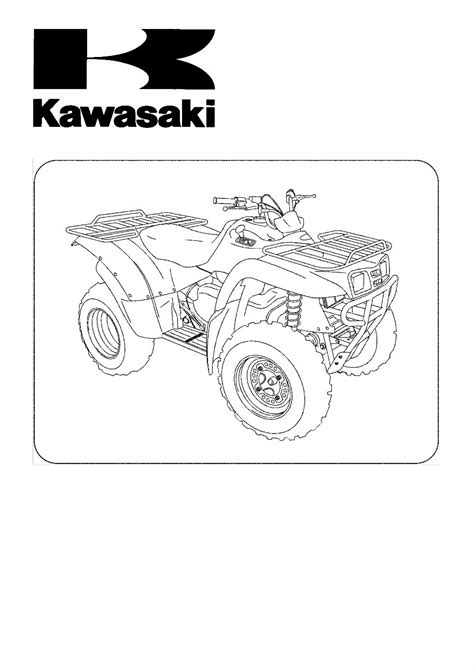 2003 2012 Kawasaki Prairie 360 Service Repair Manual Kvf360 Highly Detailed Fsm Pdf Preview