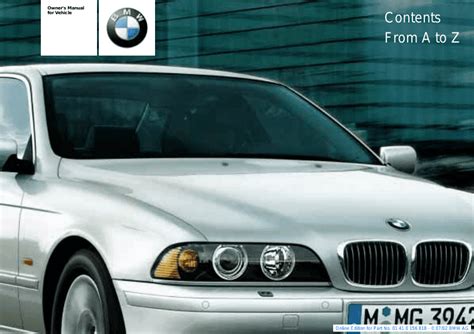 2003 Bmw 530i Service And Repair Manual