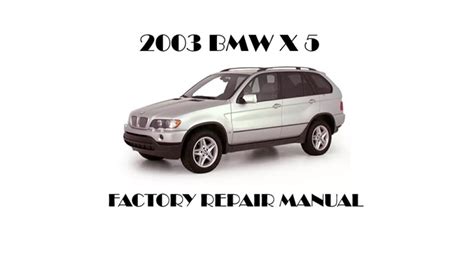 2003 Bmw X5 Service Repair Manual Software