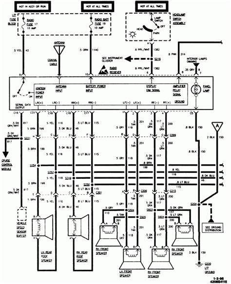 2003 Chevy Tahoe Speaker Wiring Diagram