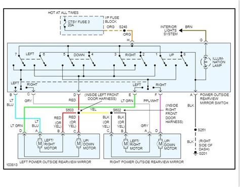 2003 Chevy Tahoe Window Wiring Diagram