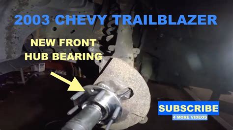 2003 Chevy Trailblazer Wheel Bearing: An In-Depth Guide
