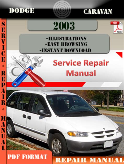 2003 Dodge Caravan Service Repair Manual Download 03