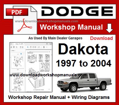 2003 Dodge Dakota Service Repair Workshop Manual Download