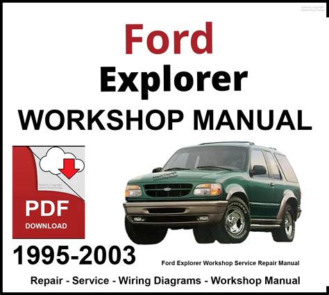 2003 Ford Explorer Manual Repair