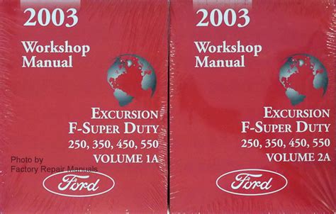 2003 Ford F 250 Super Duty Service Repair Manual Software