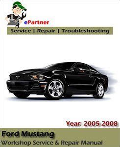 2003 Ford Mustang Service Repair Manual Software