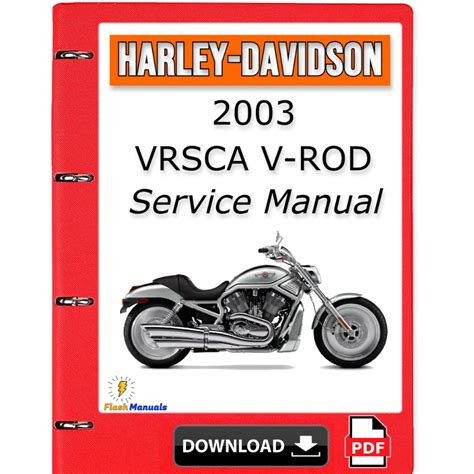 2003 Harley Davidson Vrsca Model Service Repair Workshop Manual Downland