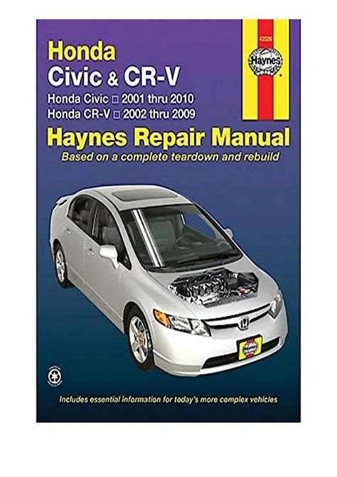 2003 Honda Civic Service Manual Pdf Download