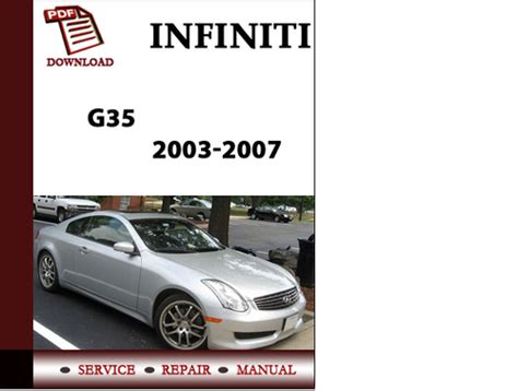 2003 Infiniti G35 Factory Service Repair Manual