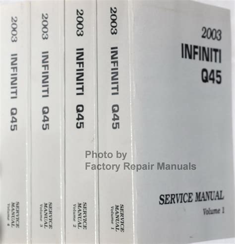 2003 Infiniti Q45 Service Manual Download