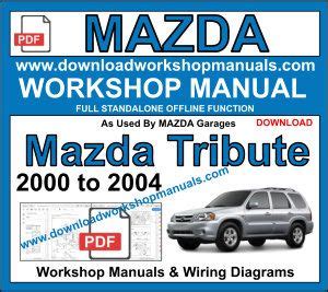 2003 Mazda Tribute Service Repair Manual Software