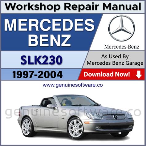 2003 Mercedes Benz Slk230 Service Repair Manual Software