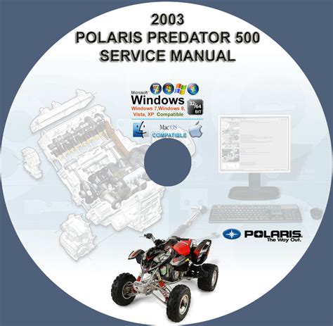 2003 Polaris Predator Atv 500 Service Manual