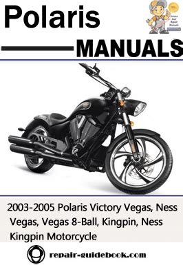 2003 Polaris Victory Vegas Motorcycle Parts Manual