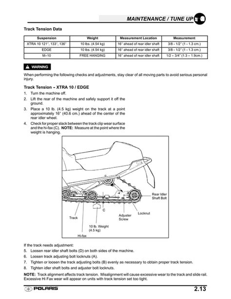 2003 Polaris Xc 600 Sp Service Manual