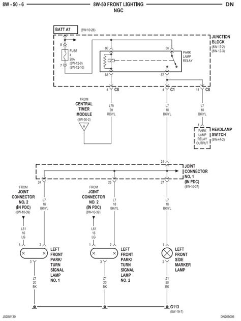 2003 Ram 1500 Headlight Wiring Diagram