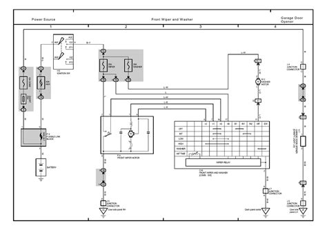 2003 Rx300 Window Motor Wiring Diagram
