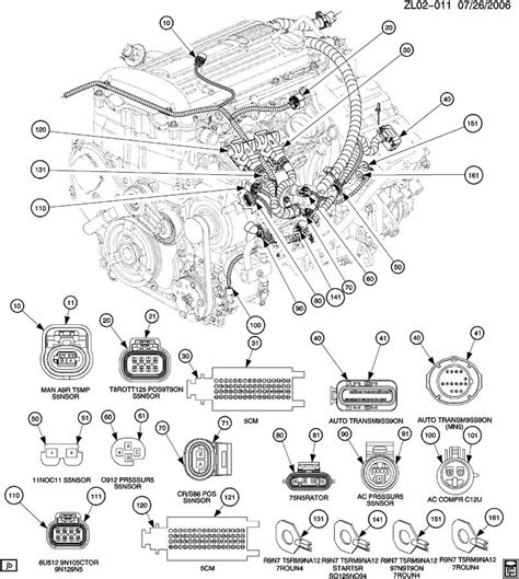 2003 Saturn Vue Engine Wiring Harness