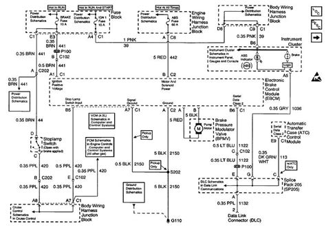 2003 Silverado Wiring Diagram For Abs