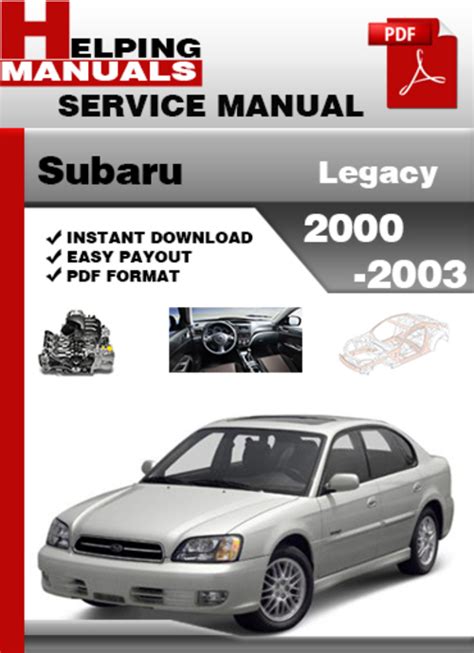 2003 Subaru Legacy Factory Service Repair Manual Instant Download