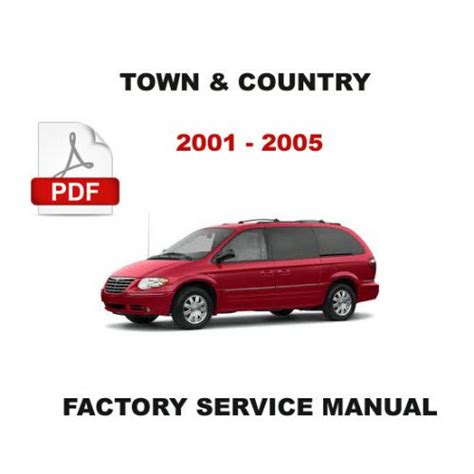 2003 Town And Country Service Manual