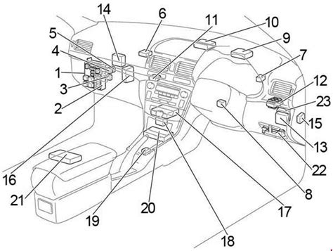 2003 Toyota Avensis Verso Thf 10 20 30 Rhd Manual and Wiring Diagram