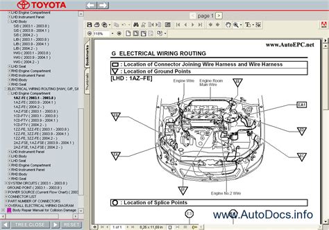2003 Toyota Avensis Wind Deflectors Manual and Wiring Diagram