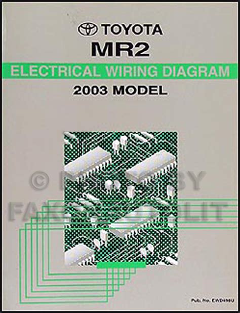 2003 Toyota Mr2 Wiring Diagram