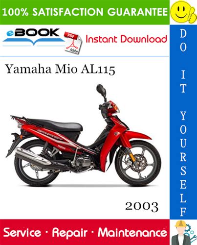 2003 Yamaha Mio Al115 Service Repair Manual