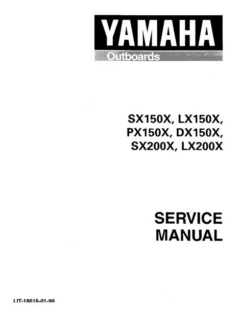 2003 Yamaha Sx200 Txrb Outboard Service Repair Maintenance Manual Factory