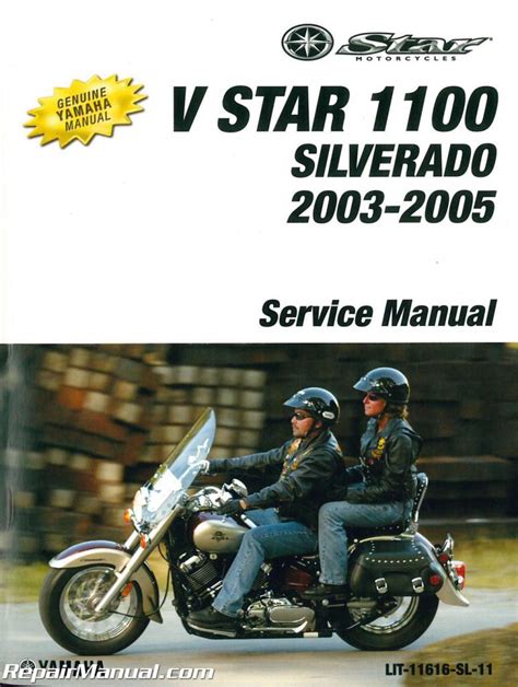 2003 Yamaha Vstar1100 Silverado Factory Service Manual