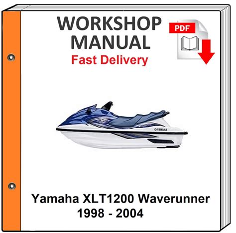 2003 Yamaha Waverunner Xlt1200 Service Manual Wave Runner