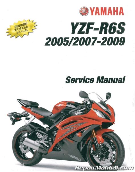 2003 Yamaha Yzf R6 Factory Service Manual