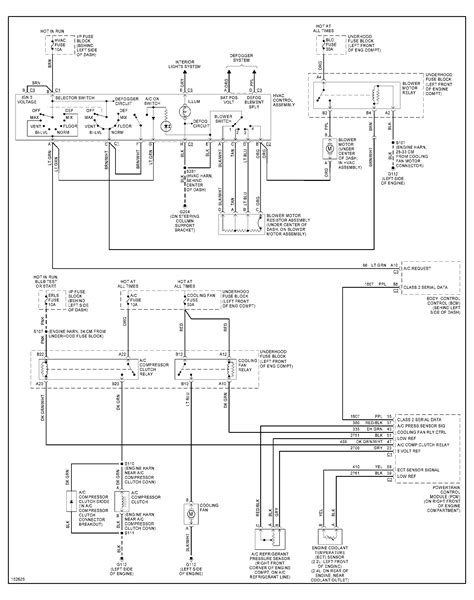 2003 chevy cavalier heater fan wiring diagram 