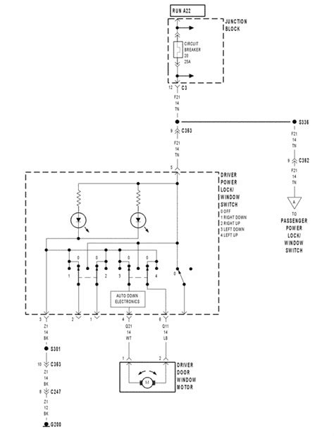2003 dodge ram power window wiring diagram 