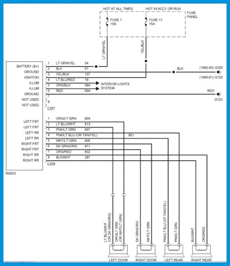 2003 ford expedition speaker wiring diagram free picture 