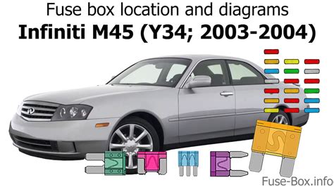 2003 infiniti m45 fuse box 