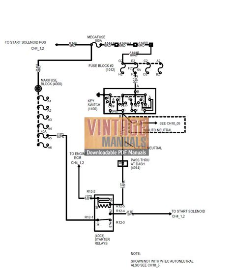 2003 international 4300 starter wiring diagram 