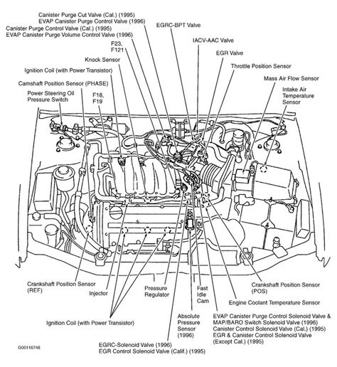 2003 nissan frontier engine diagram 