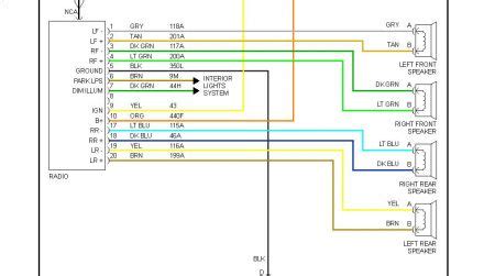 2003 saturn ion radio wiring diagram 