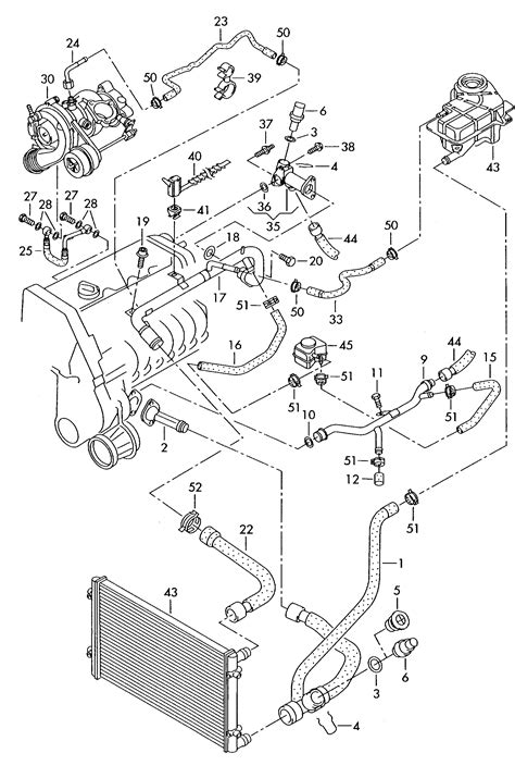 2003 vw passat engine parts diagram 