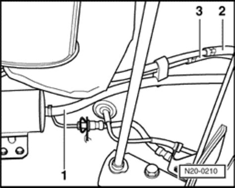 2003 vw passat fuel filter location 