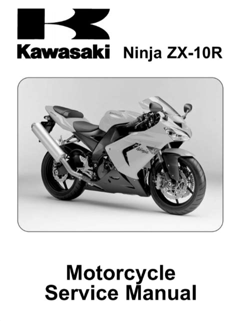 2004 2005 Kawasaki Ninja Zx 10r Service Repair Workshop Manual Download 2004 2005