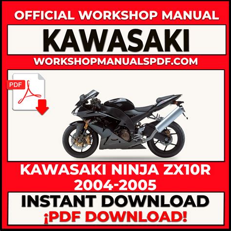 2004 2005 Kawasaki Ninja Zx10r Workshop Service Repair Manual Download