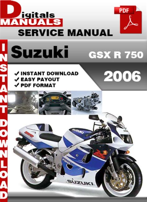 2004 2005 Suzuki Gsx R750 Service Repair Workshop Manual Download