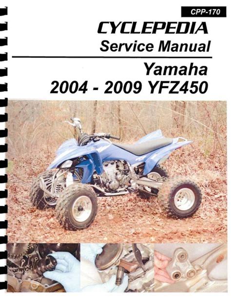 2004 2005 Yamaha Yfz450 Atv Service Repair Workshop Manual Download