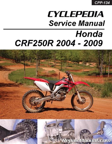 2004 2009 Honda Crf250r Service Repair Manual Instant Download