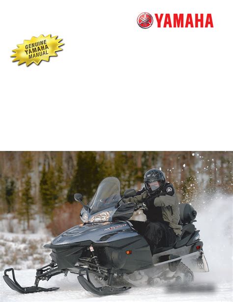 2004 2009 Yamaha Rs Venture Gt Snowmobile Repair Manual